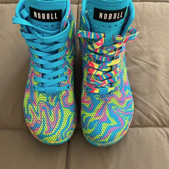 NOBULL Shoes - Women’s size 5 limited edition into the wild NOBULL high top trainers.